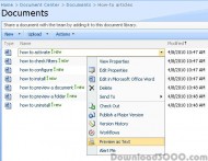 Document Library Preview for SharePoint screenshot